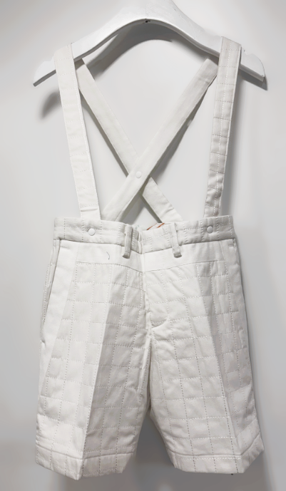 TIA CIBANI FRANK GOLF SUSPENDER SHORTS(2-6Y)