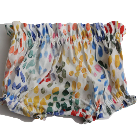 TIA CIBANI LELO GATHERED BLOOMERS (6M-24M)