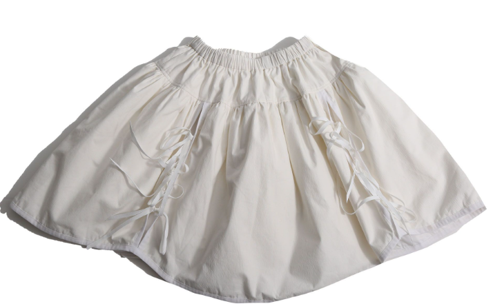 TIA CIBANI OPHELIA GATHERED SKIRT (5Y-14Y)