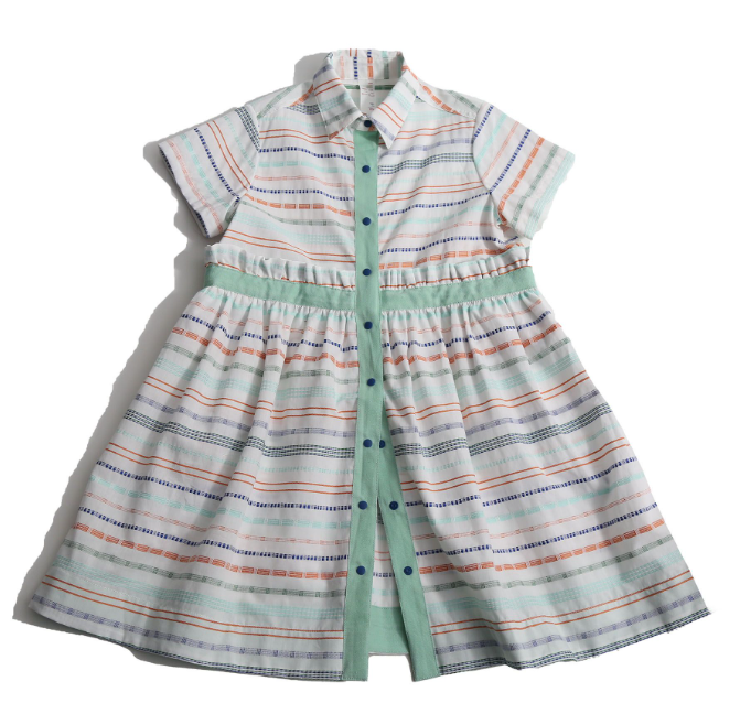 TIA CIBANI PIA RUFFLED FROCK (2-16Y)