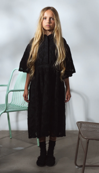 UNLABEL FOAM DRESS (4-16Y)