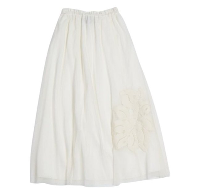 VENERA ROSE CLEAR SKIRT (12Y-L)