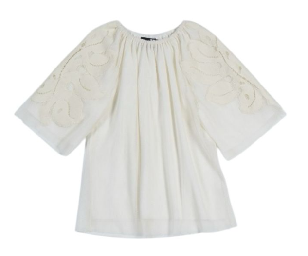 VENERA ROSE POEM BLOUSE (12Y-L)