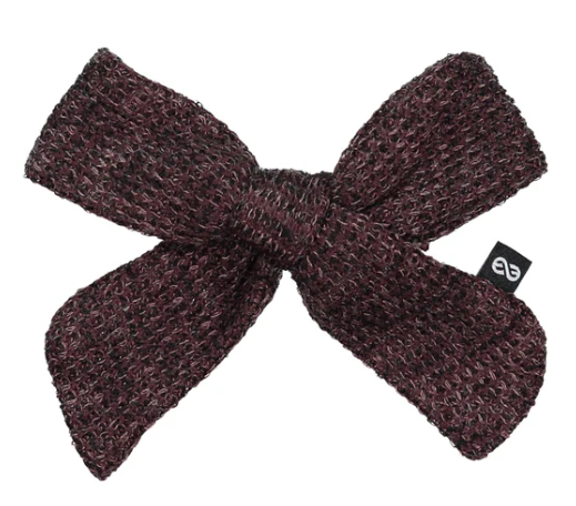 KNOT WAFFLE BOW CLIP (OS)