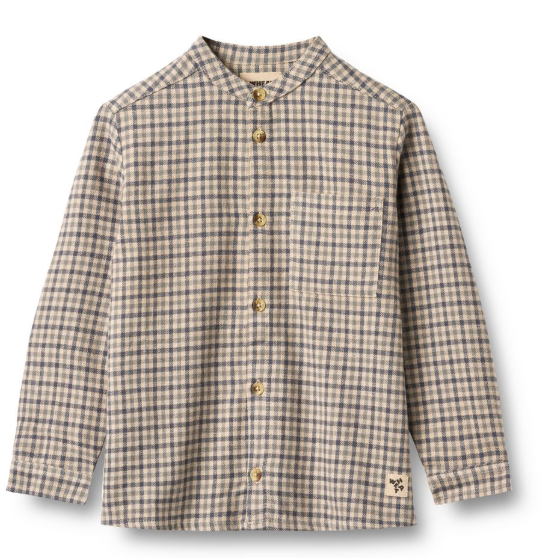 WHEAT LONG SLEEVE WILLUM SHIRT(3-12Y)