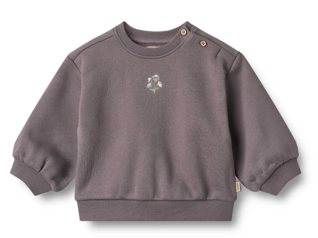 WHEAT LS EMBROIDERY ELIZA SWEATSHIRT(9M-2Y)