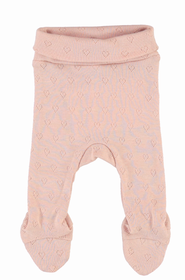 BEBE ORGANIC BEBE HEART WRAP TEE W/LEGGINGS (NB-6M)
