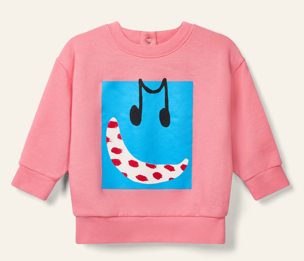 WYNKEN LS SWEATSHIRT WITH PRINT (12M-24M)