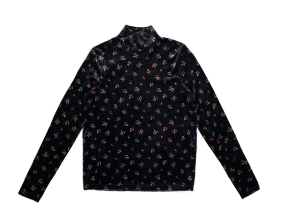 ZAIKAMOYA VELOUR TOP (XXS-XXL)