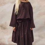 UNLABEL BITE SKIRT (10-18Y)