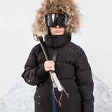 ELLABEE BOYS DOWN JACKET NAT RACOON(3-14Y)