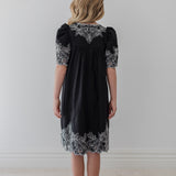 PETITE AMALIE CUT OUT LINEN COTTON DRESS (3-12Y)