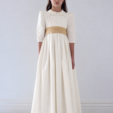 GOLD LABEL TAFFETA GOWN W/SASH (3-18Y)
