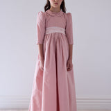 GOLD LABEL TAFFETA GOWN W/SASH (3-18Y)