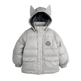 MINI RODINI CAT EARS HEAVY PUFFER (9M-5Y)