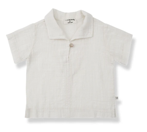 1+ IN THE FAMILY BENET SS SHIRT (12M-48M)