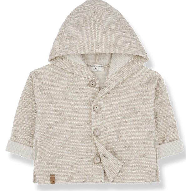 1+ IN THE FAMILY EMILIO HOOD JACKET (6M-24M)