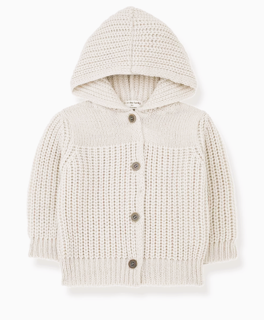 1+ in the Family Simo Hooded Jacket & Beanie - Old Rose 1+ in the Family Simo Hooded Jacket & Beanie - Old Rose