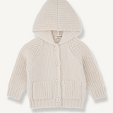 1+ IN THE FAMILY MORTEN NB HOODED JACKET (3M-24M)