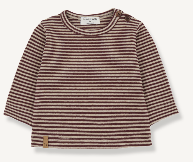 1+ IN THE FAMILY OLAF LS TSHIRT (6M-24M)