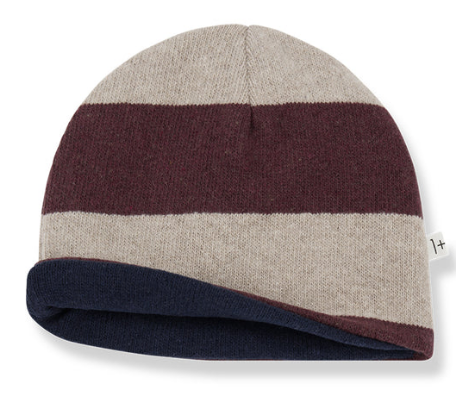 1+ IN THE FAMILY ROY REVERSIBILE BEANIE (T1-T3)
