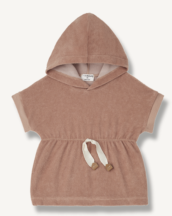 1+ IN THE FAMILY SILVANA HOOD CAPE(6M-36M)