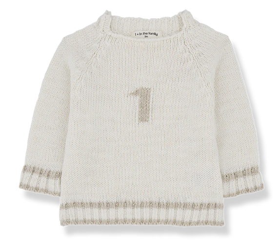 1+ IN THE FAMILY DIDAC SWEATER (18M-48M)