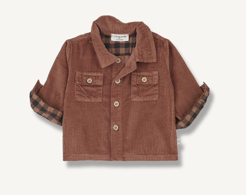 1+ IN THE FAMILY DRIES OVERSIZE TOP(18M-48M)