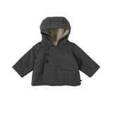 BENE BENE WOOL HOODED COAT (12M-24M)