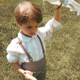 CALLA LILI BOY SHIRT W/EMBROIDERY (18M-8Y)