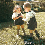 CALLA LILI BABY GIRL TWEED ROMPER (12M-2Y)