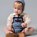 BIRINIT PETIT EMBROIDERED ROMPER (6M-3Y)