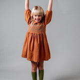 BIRINIT PETIT EMBROIDERED SMOCK DRESS (2-3Y)