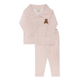 ELY & CO GINGHAM TEDDY PAJAMAS (18M-8Y)
