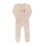 ELY & CO EMBROIDERED ABC FOOTIE (9M-18M)