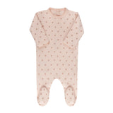 ELY & CO ROSEBUD/DIAMOND  FOOTIE (9M-18M)