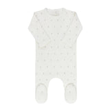 ELY & CO ROSEBUD/DIAMOND FOOTIE (9M)