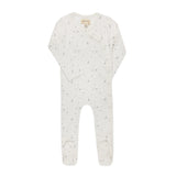 ELY & CO PRINTED FLORAL STAR FOOTIE (9M)