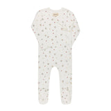 ELY & CO PRINTED FLORAL STAR FOOTIE (9M)