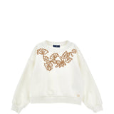ERMANNO SCERVINO FELPA CREW NECK TOP(12P-14Y)