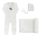ELY & CO EMBROIDERED LIBERTY BERRY TAKE ME HOME SET (3M-9M)