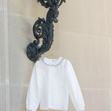 LITTLE TEMPEST TAFFETA SCALLOP HEM JUMPER W/SHIRT(2-16Y)