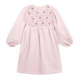 BIRINIT PETIT EMBROIDERED SMOCKED DRESS (2-3Y)