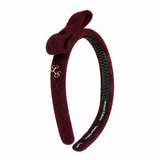 LIMITED EDITION BRUSHED WOOL BOW HEADBAND