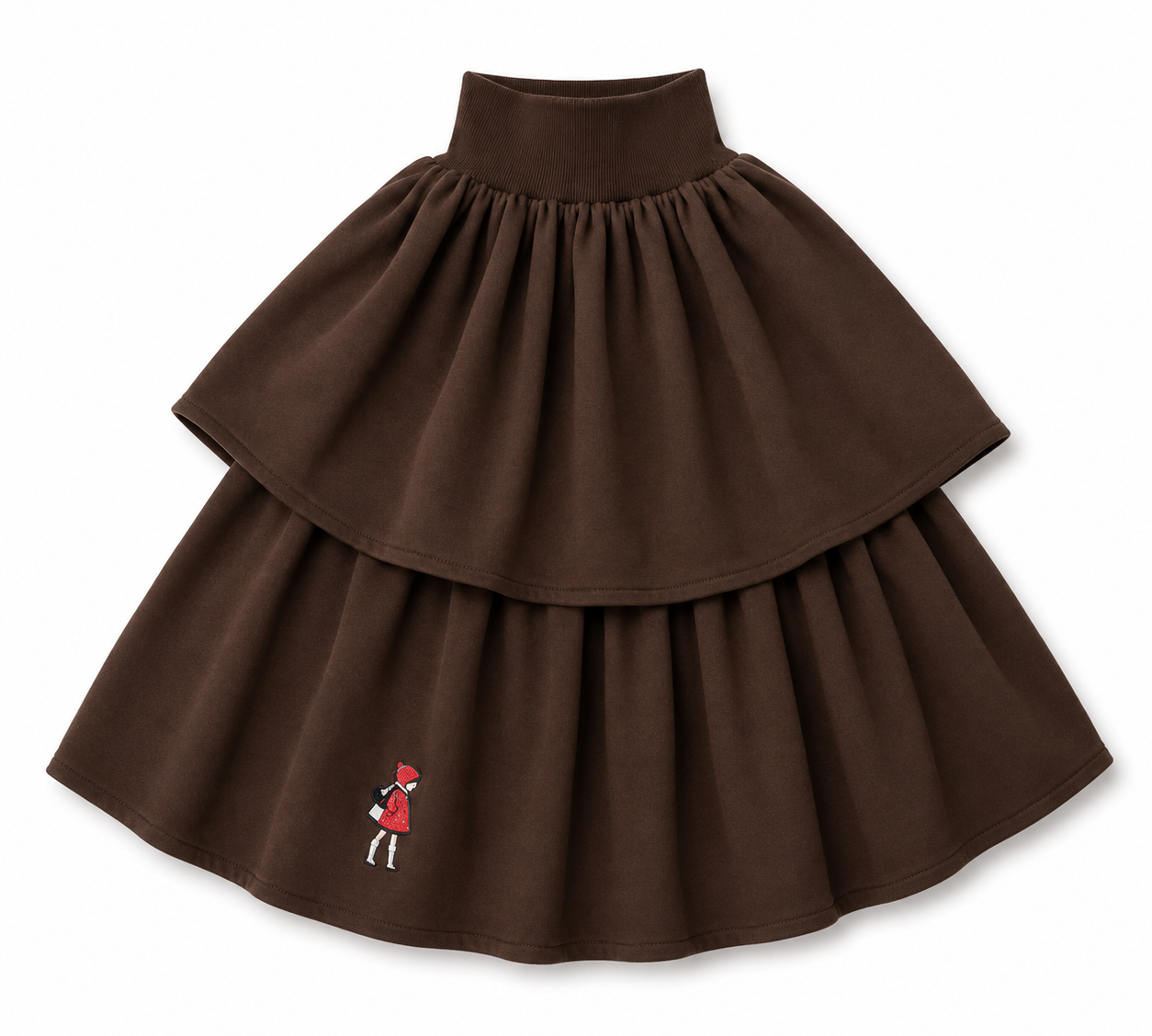 LITTLE PARNI FRENCH TERRY SKIRT (3-16Y)