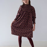 STEPH SPECKLE PRINTED CORD DRESS (3-16Y)