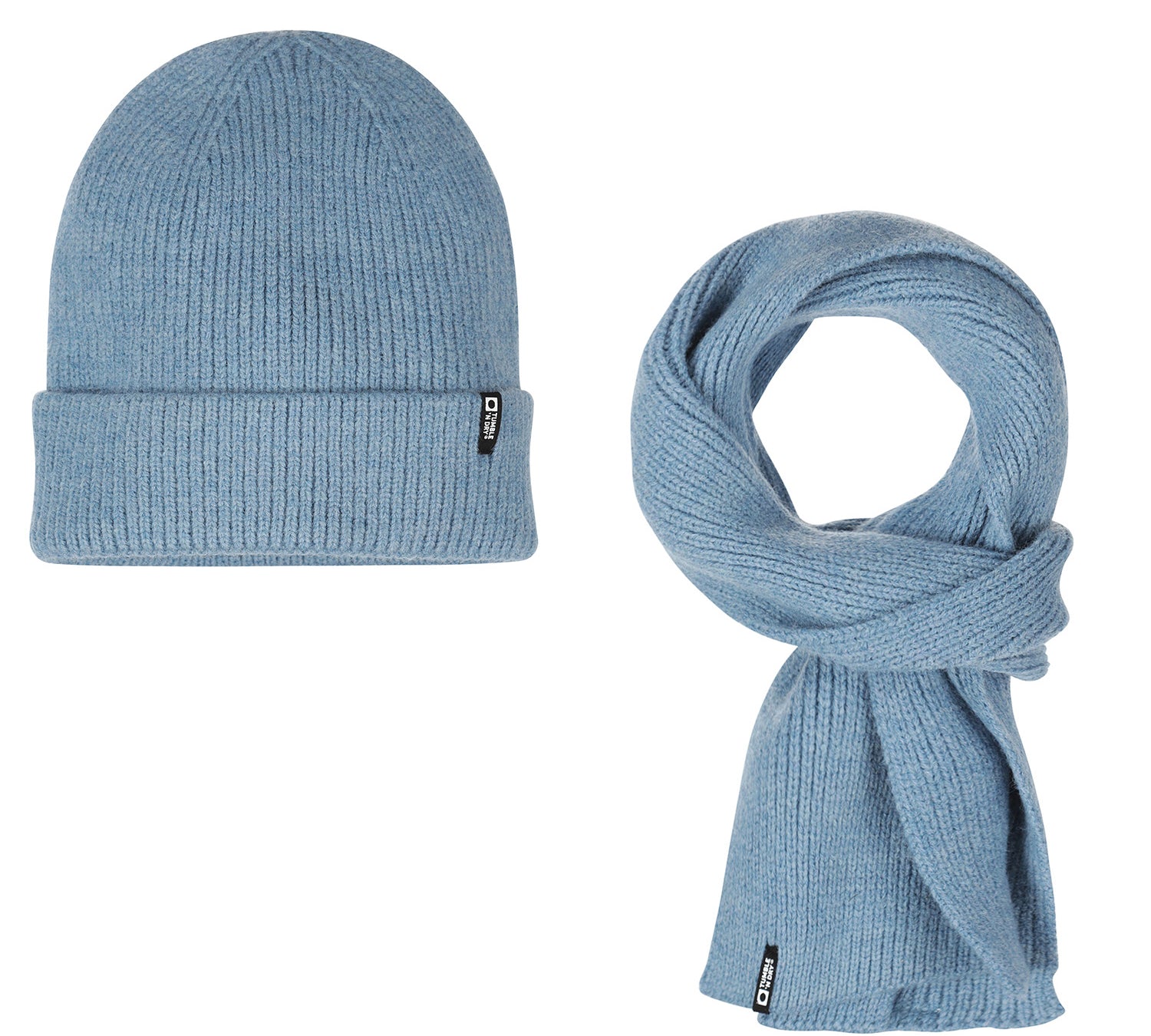 TUMBLE N DRY BEANIE & SCARF SET (S-M)