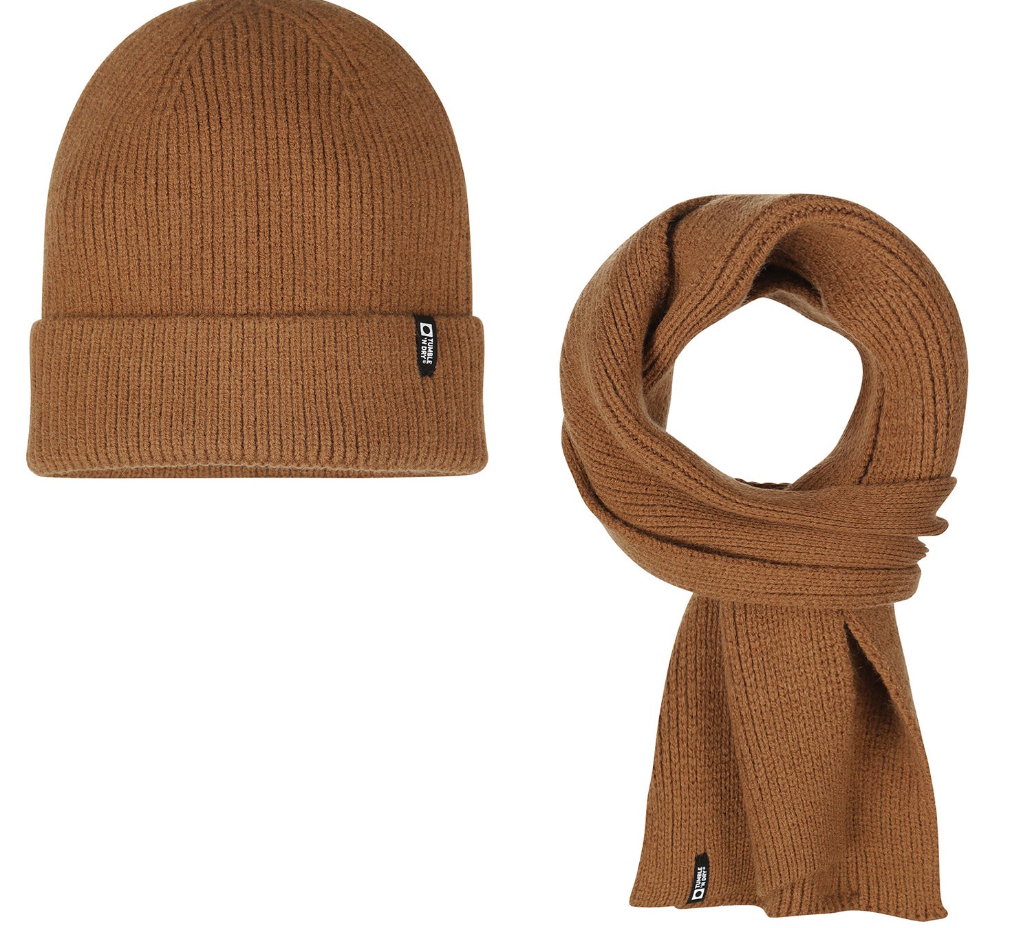 TUMBLE N DRY BEANIE & SCARF SET (S-M)