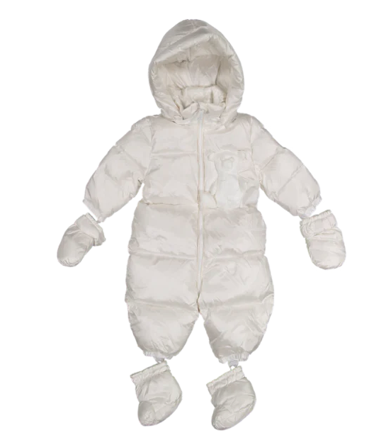 ADD HOODED JUMPSUIT W/BOOTIES & MITTENS (3M-6M)