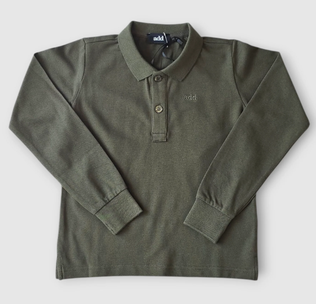 ADD LONG SLEEVE POLO SHIRT (4-L)